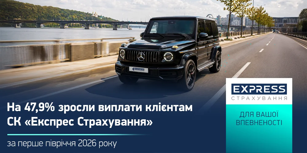 Виплати «Експрес Страхування» зросли на 47,9% у 2026 році